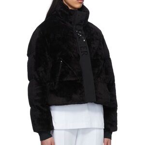 Moncler Bourdon Crop Coat